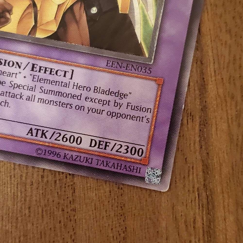 Yu-Gi-Oh Elemental Hero Wildedge Trading Card - Picture 14 of 15